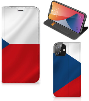 B2Ctelecom Stand Case iPhone 12 | iPhone 12 Pro Smart Cover Tsjechische Vlag