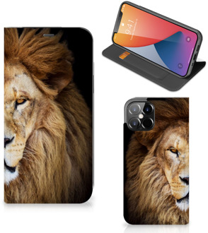 B2Ctelecom Stand Case iPhone 12 Pro Max Smart Cover Hoesje Leeuw