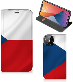 B2Ctelecom Stand Case iPhone 12 Pro Max Smart Cover Tsjechische Vlag