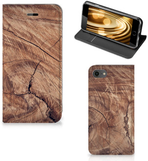 B2Ctelecom Stand Case iPhone SE (2020) 8 | 7 Hoesje Tree Trunk