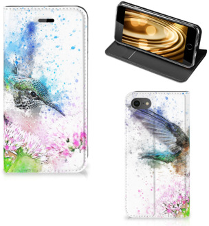 B2Ctelecom Stand Case iPhone SE (2020) 8 | 7 Hoesje Vogel