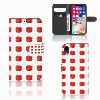 B2Ctelecom Stand Case iPhone Xr Paprika Red