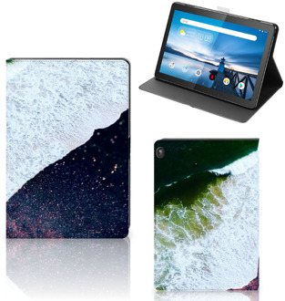 B2Ctelecom Stand Case Lenovo Tablet M10 Tablet Hoes met Standaard Sea in Space