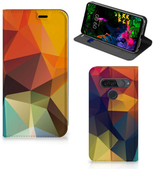 B2Ctelecom Stand Case LG G8s Thinq Polygon Color