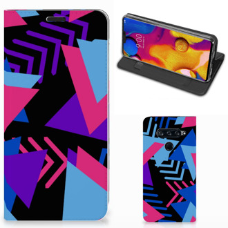 B2Ctelecom Stand Case LG V40 Thinq Funky Triangle