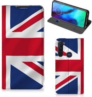 B2Ctelecom Stand Case Motorola Moto G Pro Telefoonhoesje Groot-Brittannië Vlag