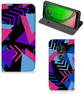 B2Ctelecom Stand Case Motorola Moto G7 Play Funky Triangle