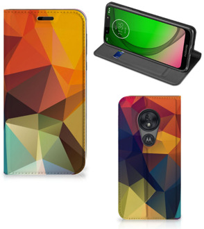 B2Ctelecom Stand Case Motorola Moto G7 Play Polygon Color