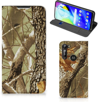 B2Ctelecom Stand Case Motorola Moto G8 Power Beschermhoesje Bos