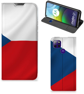 B2Ctelecom Stand Case Motorola Moto G9 Power Smart Cover Tsjechische Vlag