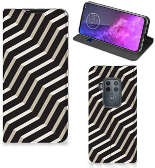 B2Ctelecom Stand Case Motorola One Zoom Design Illusion