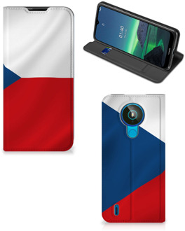 B2Ctelecom Stand Case Nokia 1.4 Smart Cover Tsjechische Vlag