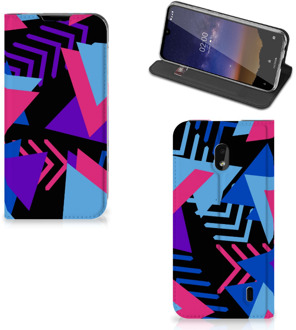 B2Ctelecom Stand Case Nokia 2.2 Funky Triangle