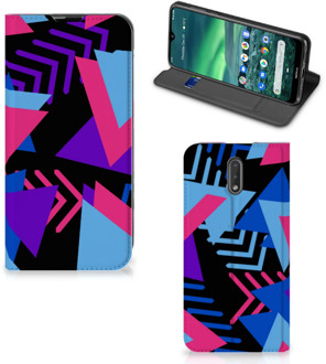 B2Ctelecom Stand Case Nokia 2.3 Funky Triangle