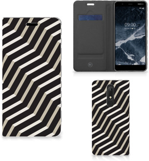 B2Ctelecom Stand Case Nokia 5.1 (2018) Design Illusion