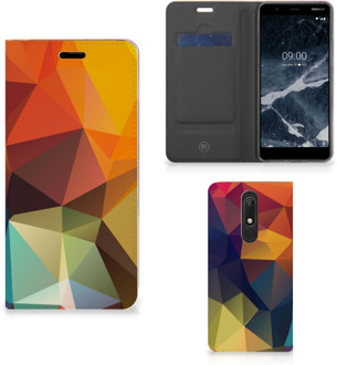 B2Ctelecom Stand Case Nokia 5.1 (2018) Polygon Color