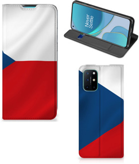 B2Ctelecom Stand Case OnePlus 8T Smart Cover Tsjechische Vlag