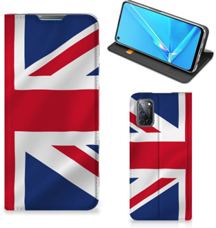 B2Ctelecom Stand Case OPPO A52 | A72 Telefoonhoesje Groot-Brittannië Vlag