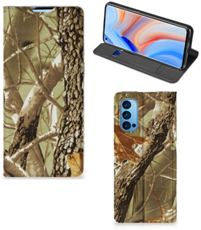 B2Ctelecom Stand Case OPPO Reno4 Pro 5G Beschermhoesje Bos