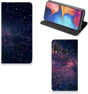 B2Ctelecom Stand Case Samsung Galaxy A20e Stars