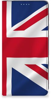 B2Ctelecom Stand Case Samsung Galaxy A21s Telefoonhoesje Groot-Brittannië Vlag