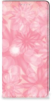 B2Ctelecom Stand Case Samsung Galaxy A21s Telefoonhoesje Lente Bloemen