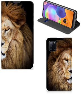 B2Ctelecom Stand Case Samsung Galaxy A31 Smart Cover Hoesje Leeuw