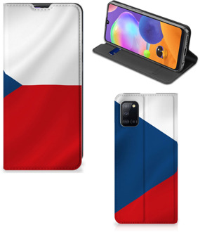 B2Ctelecom Stand Case Samsung Galaxy A31 Smart Cover Tsjechische Vlag