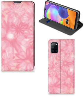 B2Ctelecom Stand Case Samsung Galaxy A31 Telefoonhoesje Lente Bloemen