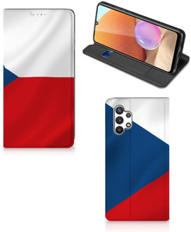 B2Ctelecom Stand Case Samsung Galaxy A32 4G Smart Cover Tsjechische Vlag