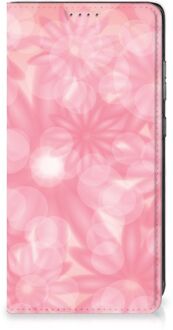 B2Ctelecom Stand Case Samsung Galaxy A52 Telefoonhoesje Lente Bloemen