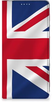 B2Ctelecom Stand Case Samsung Galaxy A71 Telefoonhoesje Groot-Brittannië Vlag