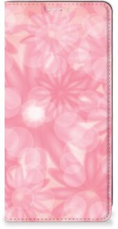 B2Ctelecom Stand Case Samsung Galaxy A71 Telefoonhoesje Lente Bloemen