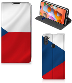 B2Ctelecom Stand Case Samsung Galaxy M11 | A11 Smart Cover Tsjechische Vlag