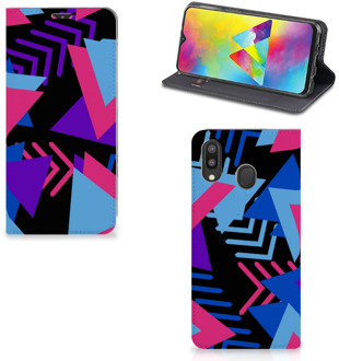 B2Ctelecom Stand Case Samsung Galaxy M20 Funky Triangle