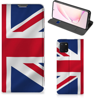 B2Ctelecom Stand Case Samsung Galaxy Note 10 Lite Telefoonhoesje Groot-Brittannië Vlag