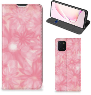 B2Ctelecom Stand Case Samsung Galaxy Note 10 Lite Telefoonhoesje Lente Bloemen