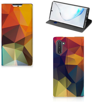 B2Ctelecom Stand Case Samsung Galaxy Note 10 Polygon Color