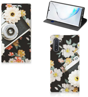 B2Ctelecom Stand Case Samsung Galaxy Note 10 Vintage Camera