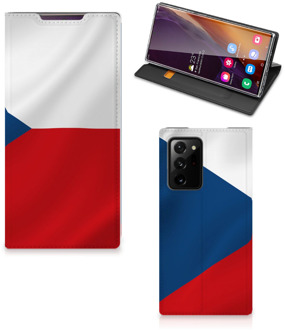 B2Ctelecom Stand Case Samsung Galaxy Note 20 Ultra Smart Cover Tsjechische Vlag