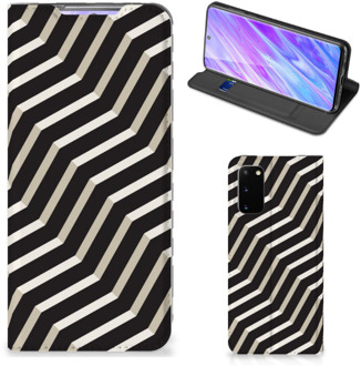 B2Ctelecom Stand Case Samsung Galaxy S20 Design Illusion