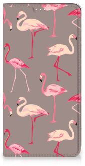 B2Ctelecom Stand Case Samsung Galaxy S20 FE Hoesje met naam Flamingo