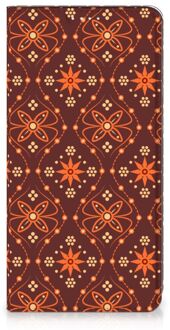 B2Ctelecom Stand Case Samsung Galaxy S20 FE Telefoonhoesje Batik Brown