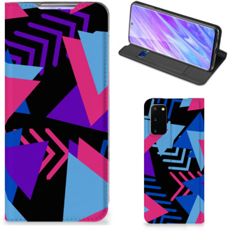 B2Ctelecom Stand Case Samsung Galaxy S20 Funky Triangle