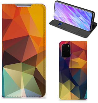 B2Ctelecom Stand Case Samsung Galaxy S20 Plus Polygon Color