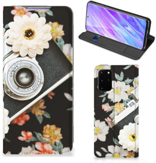 B2Ctelecom Stand Case Samsung Galaxy S20 Plus Vintage Camera