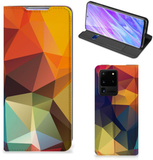 B2Ctelecom Stand Case Samsung Galaxy S20 Ultra Polygon Color