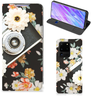 B2Ctelecom Stand Case Samsung Galaxy S20 Ultra Vintage Camera