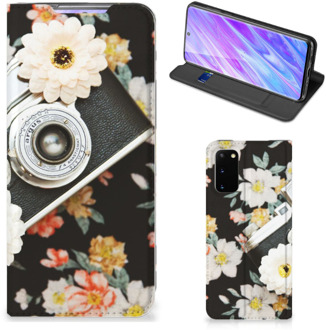 B2Ctelecom Stand Case Samsung Galaxy S20 Vintage Camera