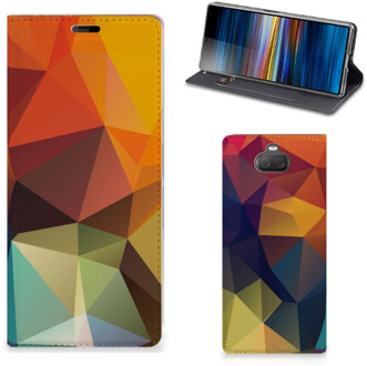 B2Ctelecom Stand Case Sony Xperia 10+ Polygon Color